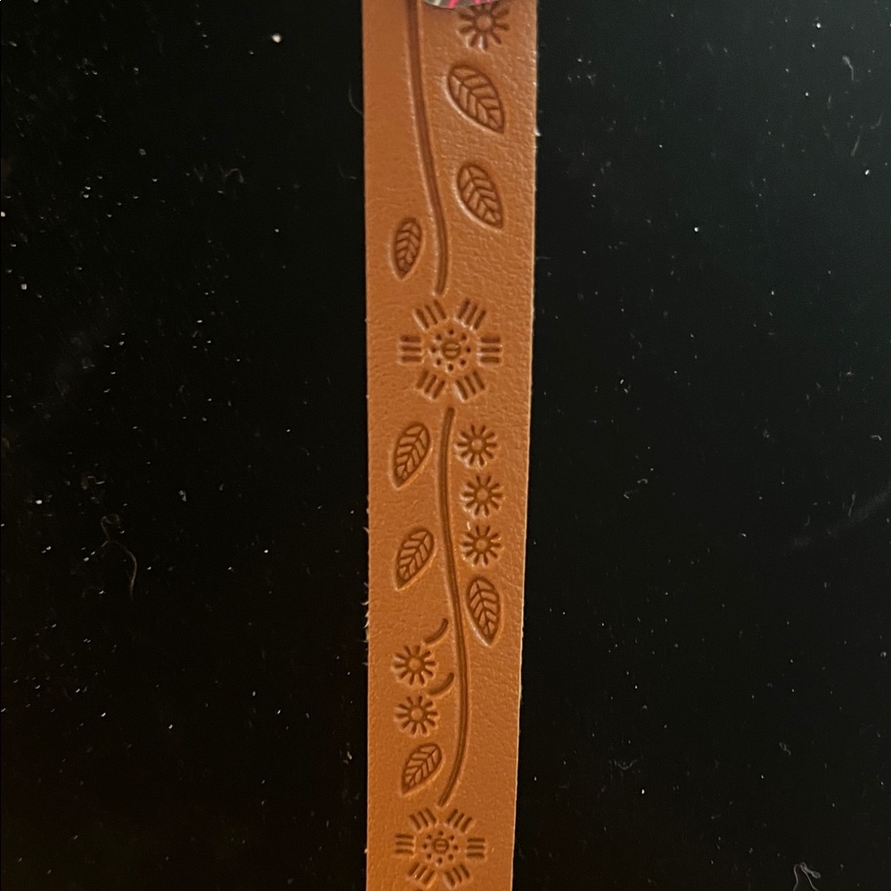 Paparazzi Tan Leather Bracelet